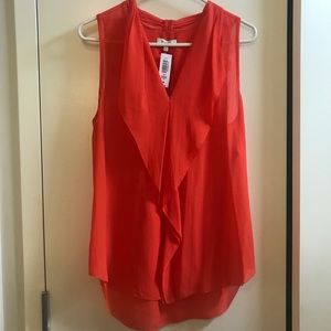❤️ NWT Aritzia Babaton Silk Ainsley Blouse M ❤️